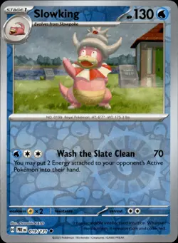 Slowking 019/131 Reverse Holo - Pokemon SV: Prismatic Evolutions - NM - Image 1