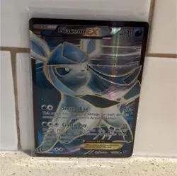 The Pokemon Company Glaceon EX 116/124 Fates Collide Ultra Rare Full Art Holo (… - Image 1