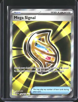 Mega Signal 171/132 Ultra Rare Mega Evolution Pokemon NM/M - Image 1