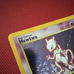 Pokemon TCG Mewtwo Base Set 10/102 Holo Rare Basic 60 HP English 1999 Wizards - Image 4