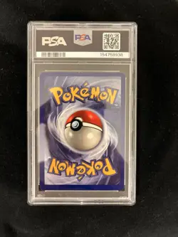 Pokemon Mewtwo Base Set Holo Rare 10/102 1999 PSA 8 60 HP TCG - Image 2