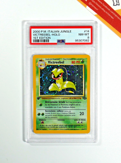 Pokemon PSA 8 Victreebel #14 Holo 1st Edition Jungle 2000 Italiano - Image 1