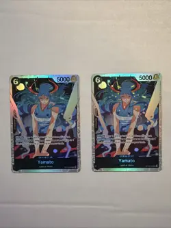One Piece Card Game Yamato (098) OP16-098 The Time of Battle Foil SR Pair X2 🔥 - Image 1