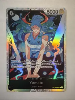One Piece Card Game Yamato (098) OP16-098 The Time of Battle Foil SR Pair X2 🔥 - Image 2