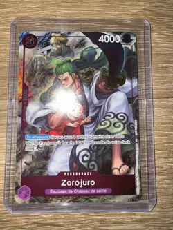 French exclusive 1 st Anniversary One Piece Zorojuro OP05-067 - Image 3