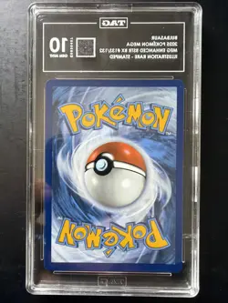 2025 Pokemon Mega Evolution Stamped 133/132 Bulbasaur IR TAG 10 - Image 2