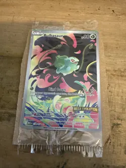 Pokemon Bulbasaur Illustration Mega Evolution Stamped 133/132, Sealed - Image 1