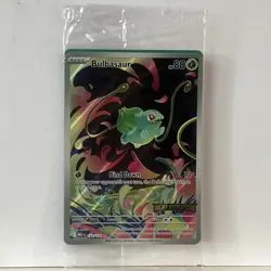 Pokemon TCG Mega Evolution - Bulbasaur 133/132 Illustration Rare Stamped Sealed - Image 1