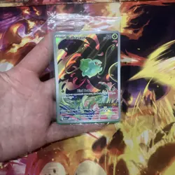 Sealed Bulbasaur 133/132 Stamped Illustration Rare Promo Mega Evolution Pokemon - Image 1