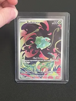 Pokemon TCG Bulbasaur 133/132 Secret Rare Mega Evolution - Image 1