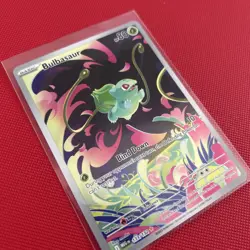 Pokemon TCG Bulbasaur 133/132 ME01: Mega Evolution Illustration Rare Holo - Image 2