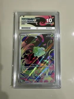 Pokemon - Mega Evolution Bulbasaur - 133/132 ACE 10 Perfect Sub Grades - Image 1