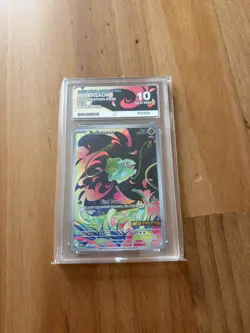 Pokemon TCG Bulbasaur Stamped Mega Evolution 133/132 ACE 10 Gem Mint RARE - Image 1