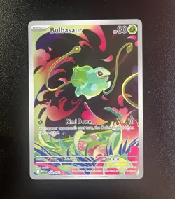 The Pokemon Company Bulbasaur 133/132 ME01 Mega Evolution Holo IR English 80HP - Image 1