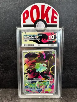 Bulbasaur - 133/132 - Mega Evolution - Illustration Rare - ACE 10 - Pokemon TCG - Image 1