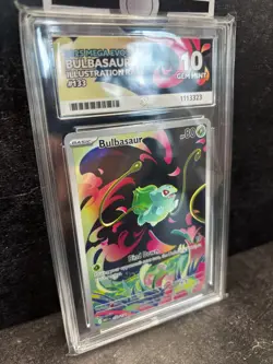 Bulbasaur - 133/132 - Mega Evolution - Illustration Rare - ACE 10 - Pokemon TCG - Image 2