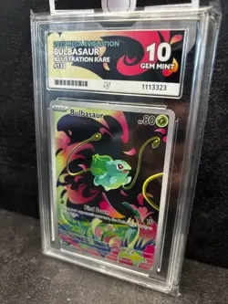 Bulbasaur - 133/132 - Mega Evolution - Illustration Rare - ACE 10 - Pokemon TCG - Image 3