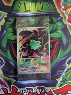 Pokemon TCG Mega Evolution Bulbasaur Card 133/132 Stamped Promo, Sealed - Image 2
