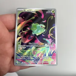 Pokemon TCG Bulbasaur Illustration Rare Mega Evolution Card 133/132 NM Condition - Image 1