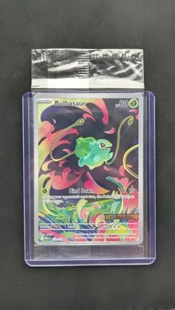 SEALED Pokemon Bulbasaur Card Mega Evolution 133/132 Stamped Promo - Image 1
