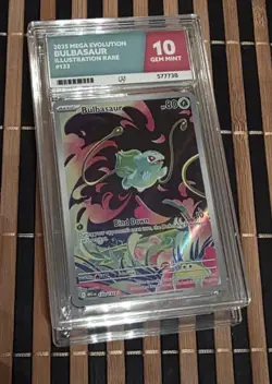 Bulbasaur 133/132 Ace 10 Illustration Rare Mega Evolution - Pokemon TCG - Image 1
