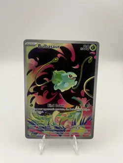 Pokemon Mega Evolution Bulbasaur 133/132 Illustration Rare English NM - Image 2