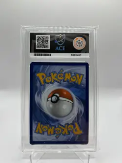 Pokemon TCG Bulbasaur 133/132 Mega Evolution Stamped ACE 10 Gem Mint - Image 2