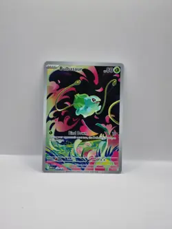 Pokemon TCG Mega Evolution Bulbasaur Card 133/132 Illustration Rare - Image 1