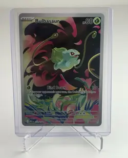 Pokemon Company Bulbasaur 133/132 ME01 Mega Evolution Full Art Holo EN - Image 1