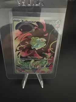 Pokemon TCG Bulbasaur 133/132 Secret Rare Mega Evolution - Image 1