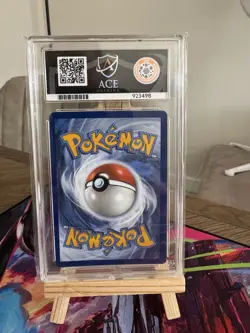Pokemon TCG Mega Evolution Bulbasaur Card 133/132 Ace 10 Perfect Sub Grades - Image 2
