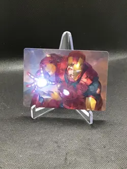 Heroic Sacrifice Art Card 31/45 Marvel Super Heros Art Series Nice - Image 1