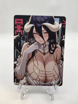 Albedo Overlord Anime Waifu card - Image 1