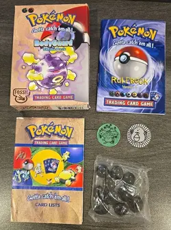 Pokemon Bodyguard Theme Deck Trading Card Game Fossil - No Cards - Image 1