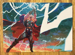 MTG Marvel Super Heroes Art Card, Lightning Strike 11/45 - Image 1