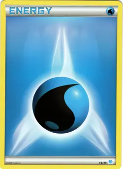 Water Energy 19/30 XY Trainer Kit Pikachu Libre & Suicune Pokemon Card NM/M - Image 1