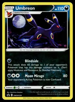Umbreon SWSH129 SWSH: Sword & Shield Promo Cards Holo #3 - Image 1