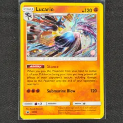 Lucario - SM54 - Cosmos Holo - Black Star Promo - Pokemon Card - VLP - Image 1
