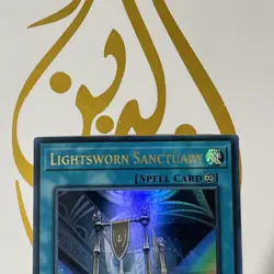 Lightsworn Sanctuary SDLI-EN024 - 1st Edition NM - Ultra Rare Yugioh Card TCG - Image 3