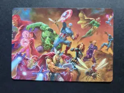 Avengers Assemble! Art Card 1/45 MTG Marvel Super Heroes - Image 1