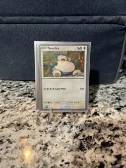 Snorlax SVP 122 Pokemon Scarlet & Violet Twilight Masquerade Cosmos Holo Promo - Image 1