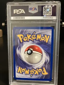 2000 Pokemon Team Rocket Dark Dragonite Non Holo 22/82 PSA 7 - Image 2