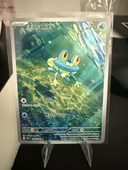 Pokemon TCG Chaos Rising Froakie Full-Art Illustration Rare 088/086 MINT - Image 1