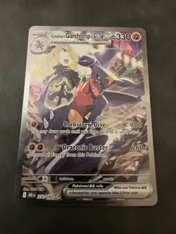 Pokemon TCG Cynthia's Garchomp EX 232/182 Destined Rivals - SIR - Pack Fresh/NM - Image 1