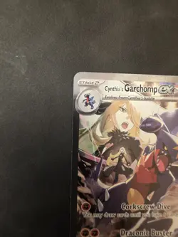 Pokemon TCG Cynthia's Garchomp EX 232/182 Destined Rivals - SIR - Pack Fresh/NM - Image 3