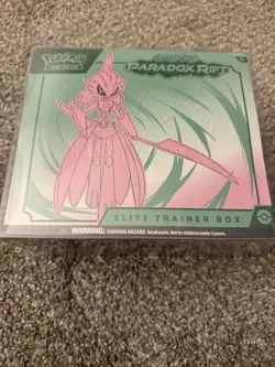 Pokemon TCG: PARADOX RIFT - IRON VALIANT - Elite Trainer Box ETB New Sealed - Image 1