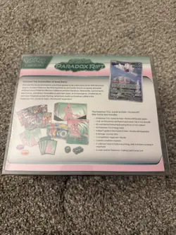 Pokemon TCG: PARADOX RIFT - IRON VALIANT - Elite Trainer Box ETB New Sealed - Image 3