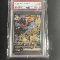 2024 POKEMON SVP EN-SV BLACK STAR PROMO #132 GRENINJA EX PSA 10 - Image 1