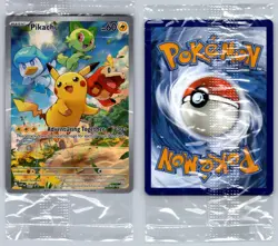 Pikachu 027 Holo Promo Scarlet & Violet Promo Pokemon Near Mint - Image 3