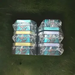 Pokemon TCG Paldean Fates Mini Tin Lot 6 Boxes Sealed English 2024 Metal - Image 3